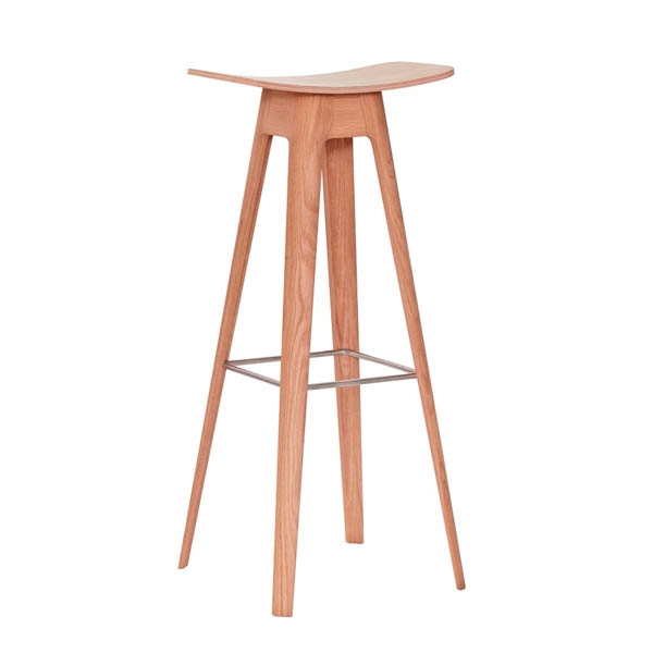 Andersen Furniture HC1 barstol -Finér sæde - 80 cm